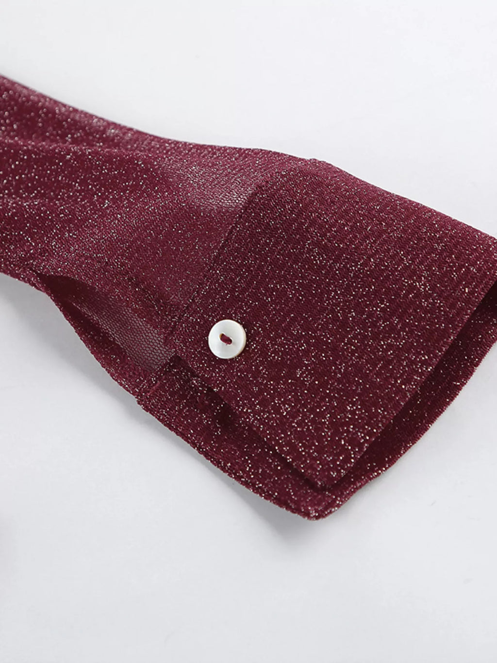 Button Down Long Sleeve Shirt Scarf (13)