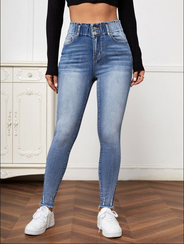 Jeans High Elastic Tight photo 10