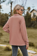 Collared Neck Long Sleeve Blouse (12)