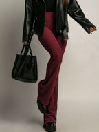 High-waisted Flared Pants (5)