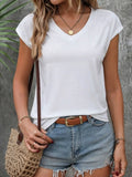 V-neck Short Sleeve T-shirt