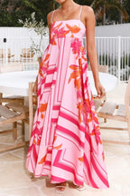 Printed Square Neck Cami Maxi Dress (19)