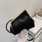 All-match Messenger Bag Irregular Textured One-shoulder photo 4
