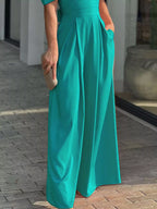 Puff Sleeve Wide Leg Jumpsuit (18)