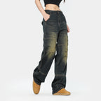 American Retro Jeans Brand Wide Leg photo 2