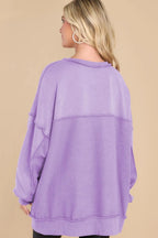 Exposed Seam Long Sleeve Sweatshirt (3)