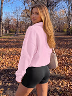Button Detail Dropped Shoulder Sweatshirt (14)