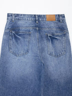 High Waist Baggy Straight Trousers Jeans photo 5
