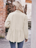 Collared Neck Long Sleeve Shirt (21)