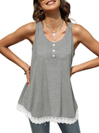 Lace Trim Wide Strap Tank Top (20)