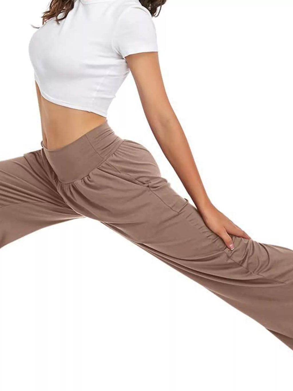 High-waisted Wide-leg Pants (40)