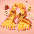 Animal Print Silk Scarf variant CJWJ140589801AZ