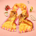 Animal Print Silk Scarf variant CJWJ140589801AZ