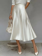 Satin Midi Skirt (10)