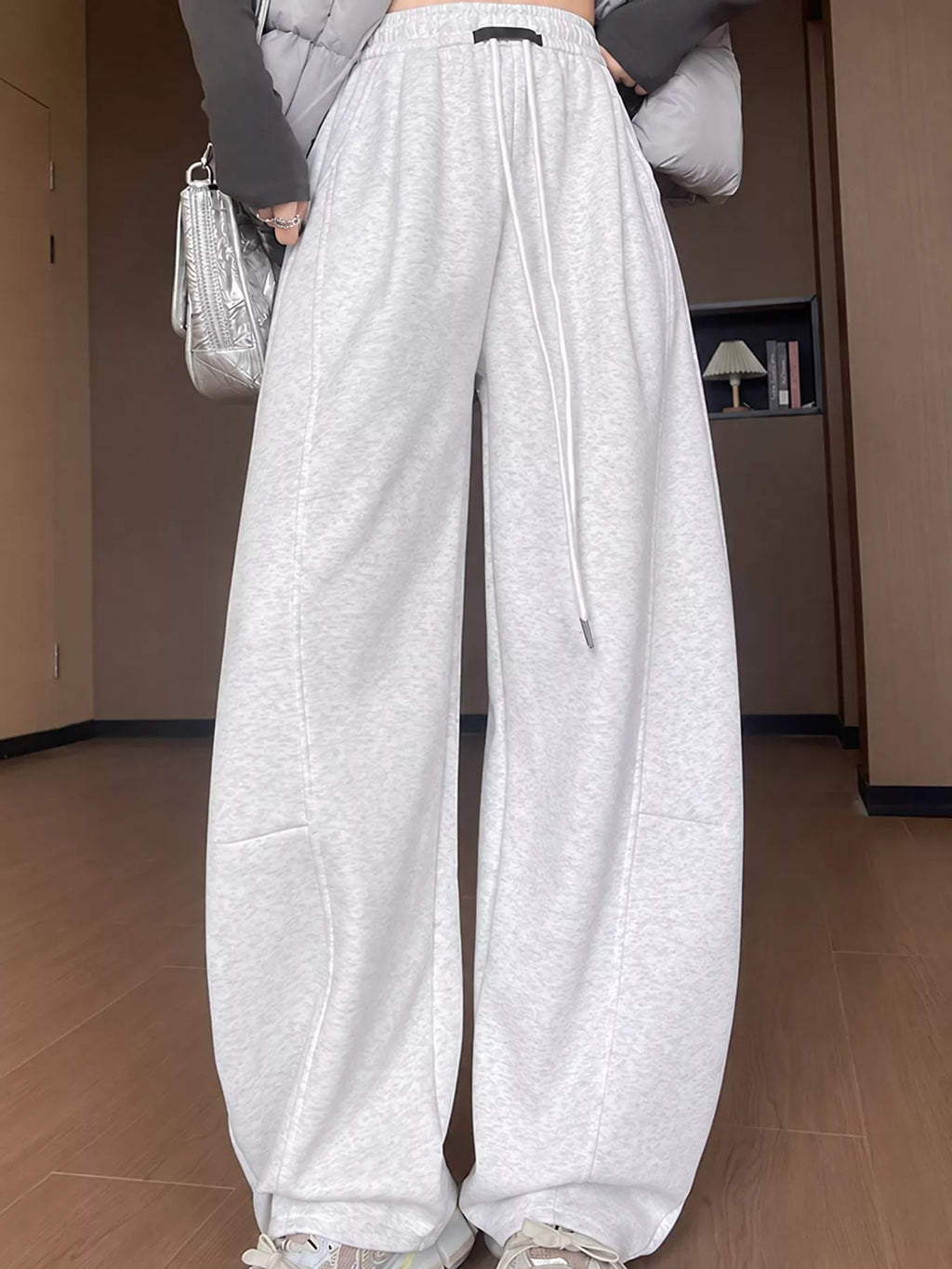 Full Size Drawstring Loose Fit Wide-leg Sweatpants Plus (16)