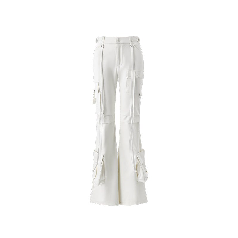 Cargo Pants Retro Wide Leg Straight Leg variant CJKT181141601AZ|CJKT181141602BY|CJKT181141603CX|CJKT181141604DW