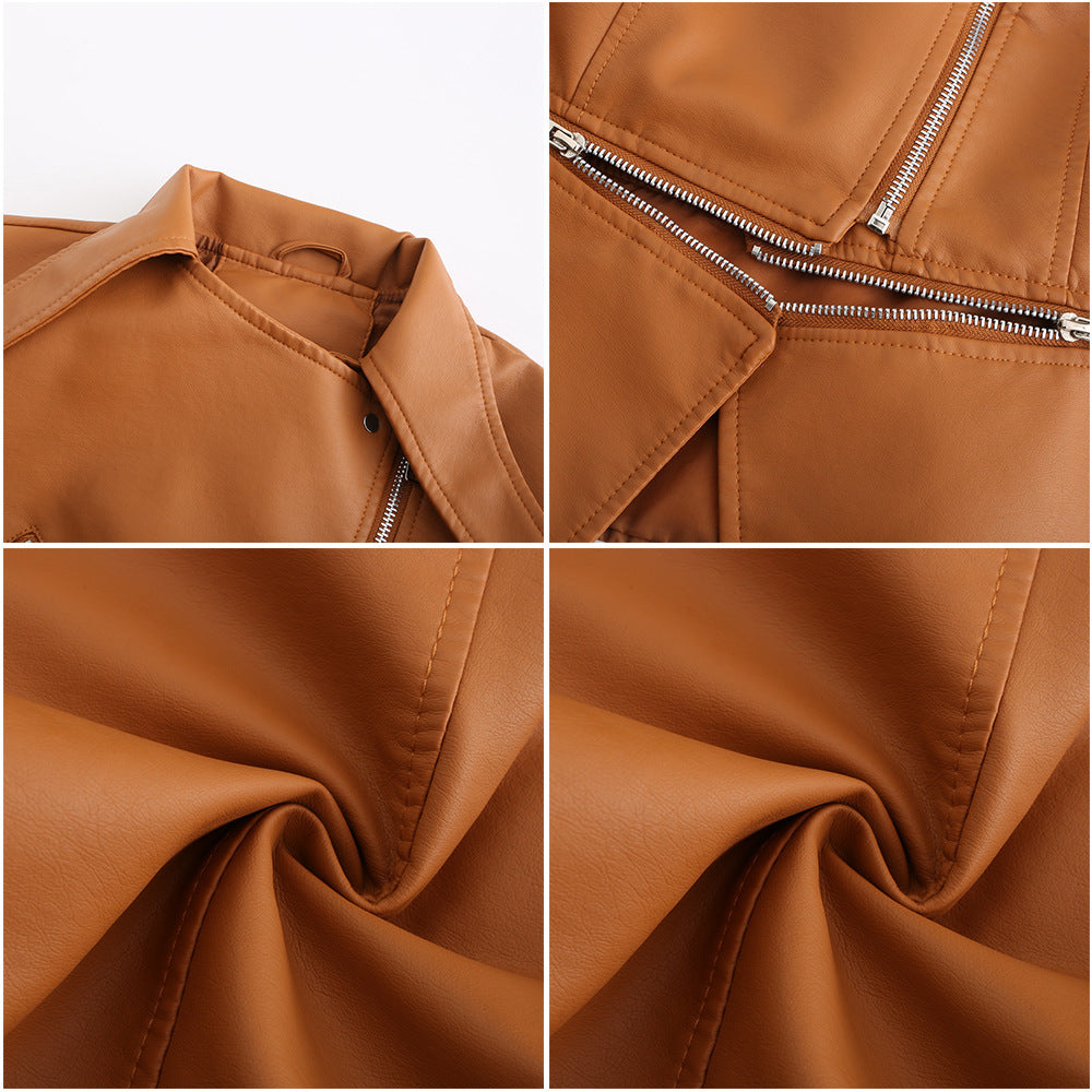 Motorcycle Leather Jacket photo 5