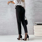 Tailored Trousers Casual Foot Pants photo 2