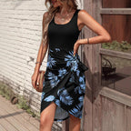 Tropical Print Maxi Dress photo 5