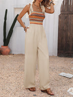 Tie Shoulder Wide Leg Jumpsuit (3)