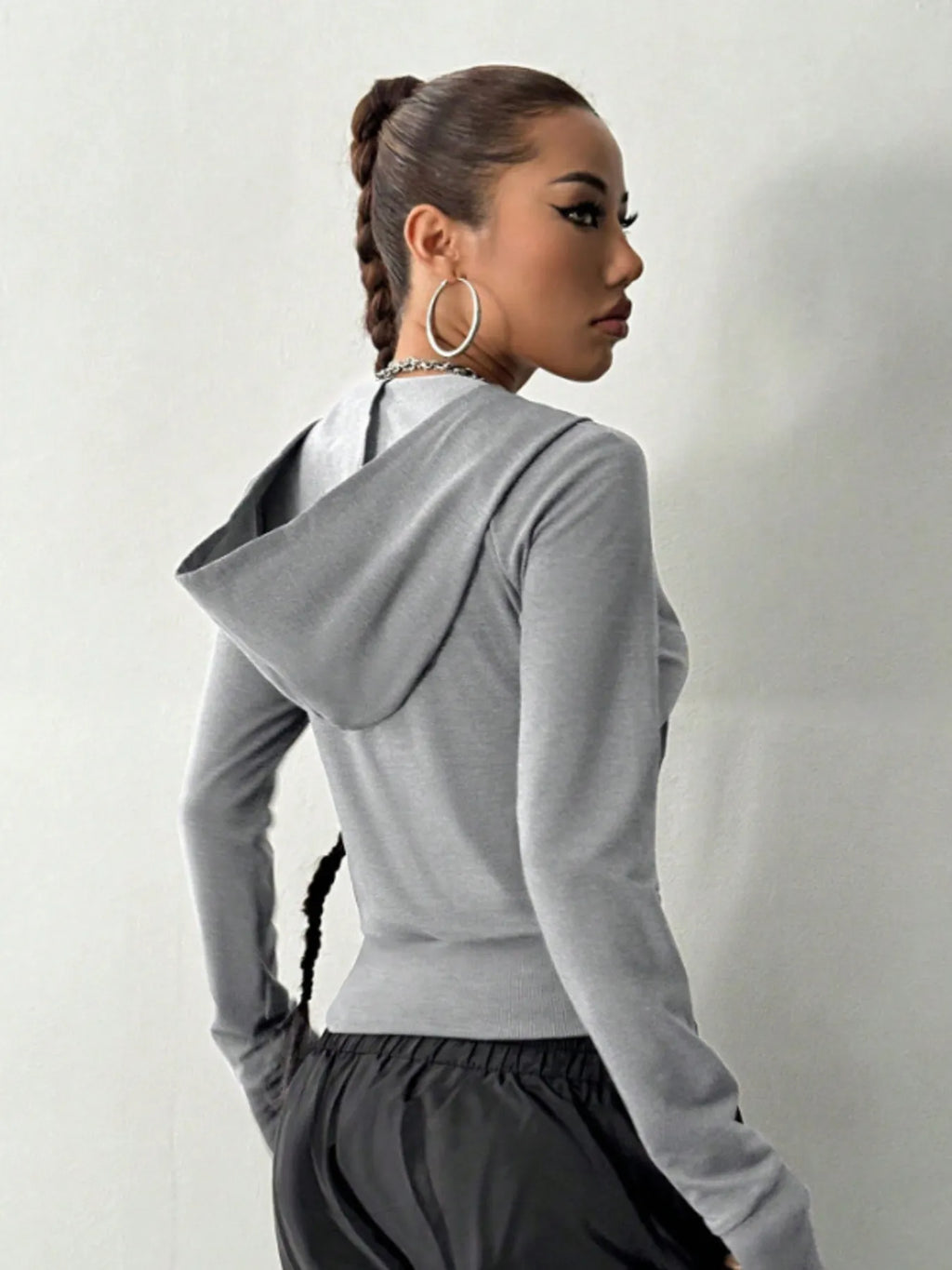 Zip-up Long Sleeve Hoodie (22)