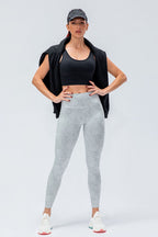 Wide Waistband Slim Fit Active Leggings (18)