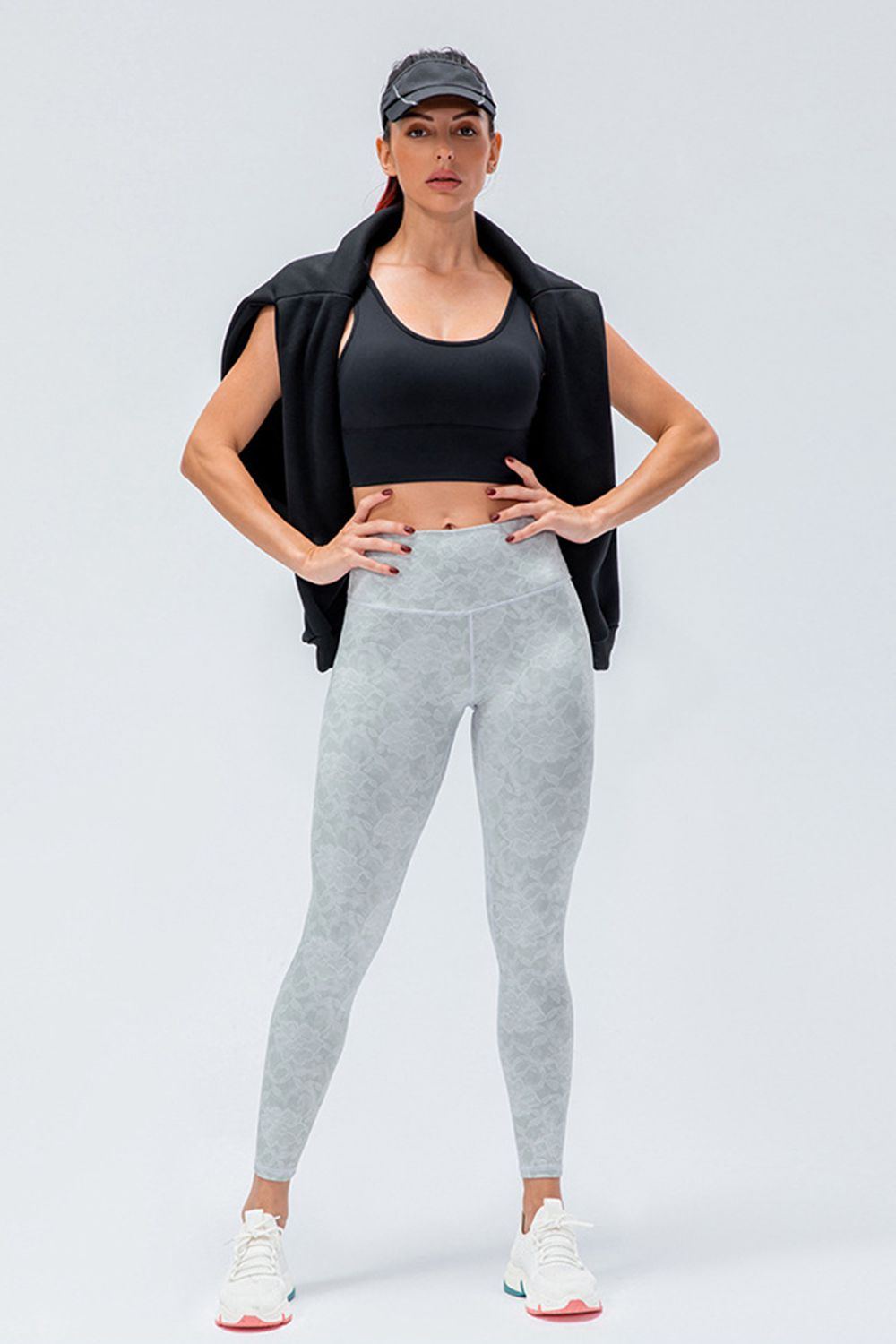 Wide Waistband Slim Fit Active Leggings (18)