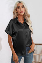 Collared Neck Short Sleeve Shirt (22)