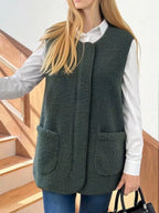 Sherpa Sleeveless Vest Coat (13)