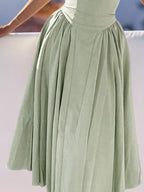 Sweetheart Neck Spaghetti Strap Midi Dress (17)