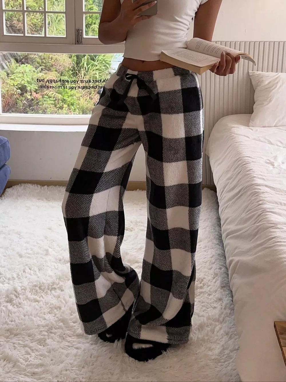 Leopard Wide Leg Plush Pants (15)