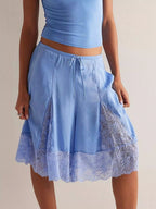 Lace Trimmed Shorts (16)
