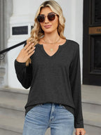 Notched Long Sleeve T-shirt (13)