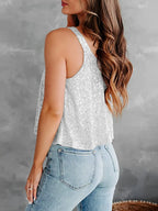 Sequin Scoop Neck Tank (3)