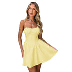Polyester Strapless Slip Dress photo 2