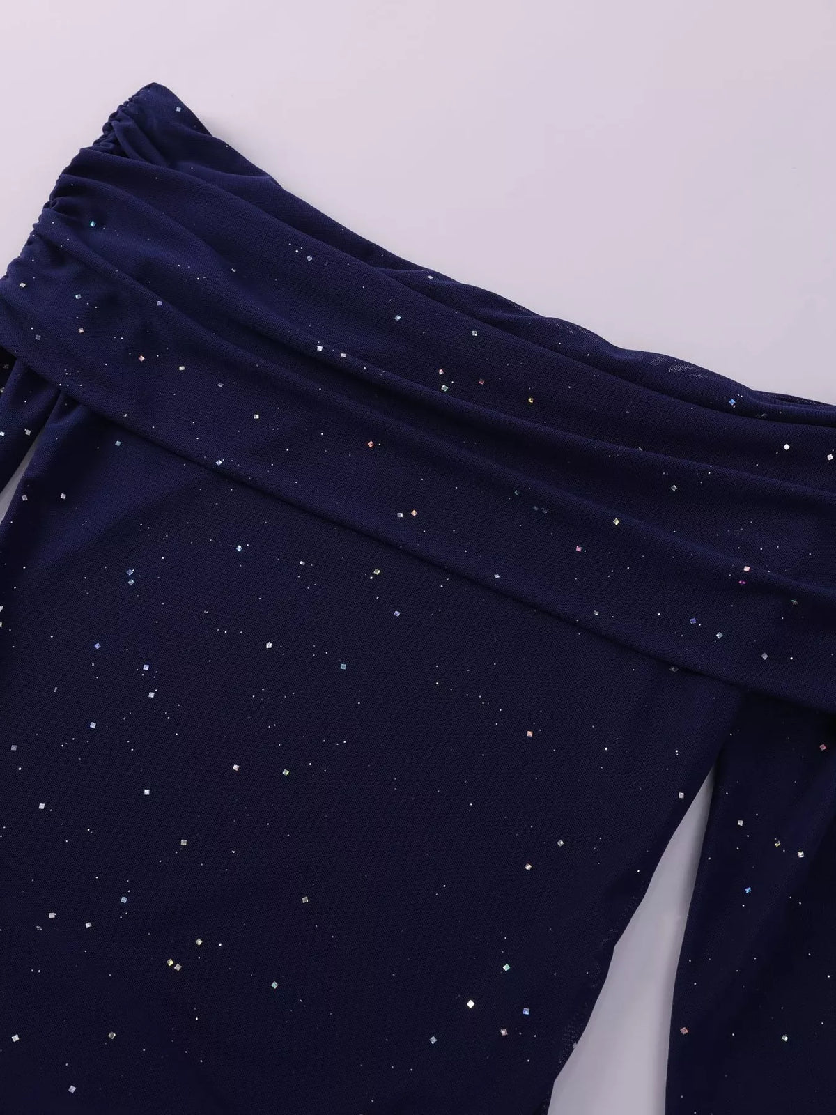 Glitter Off-shoulder Maxi Dress (15)