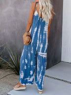 Full Size Tie-dye Wide Leg Jumpsuit Plus (3)