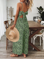 Spaghetti Strap Wide Leg Jumpsuit (6)