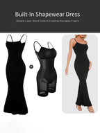 Built-in Shapewear Sleeveless Maxi Dress (7)