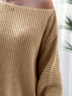 Rib-knit Mini Sweater Dress (9)