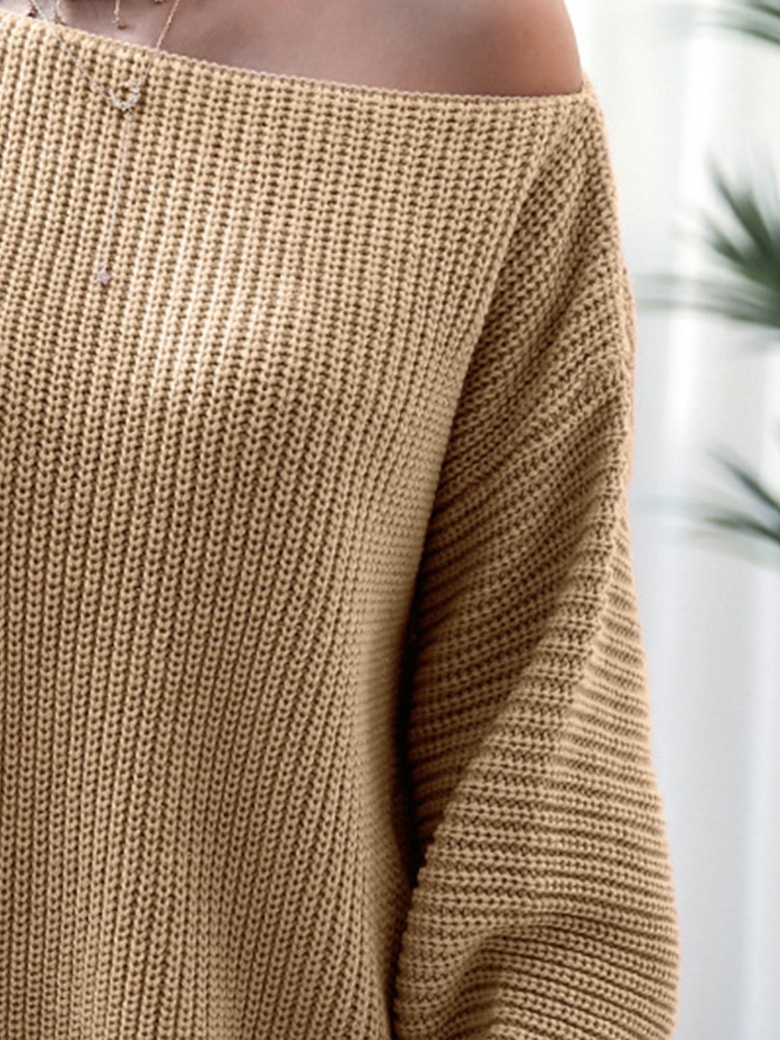 Rib-knit Mini Sweater Dress (9)
