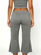 Mid Rise Capris Pants (12)