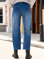 Wide-leg Jeans Patch Pockets (8)