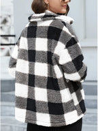 Button Up Drop Shoulder Fuzzy Jacket (17)