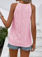 Textured Round Neck Tank (5)