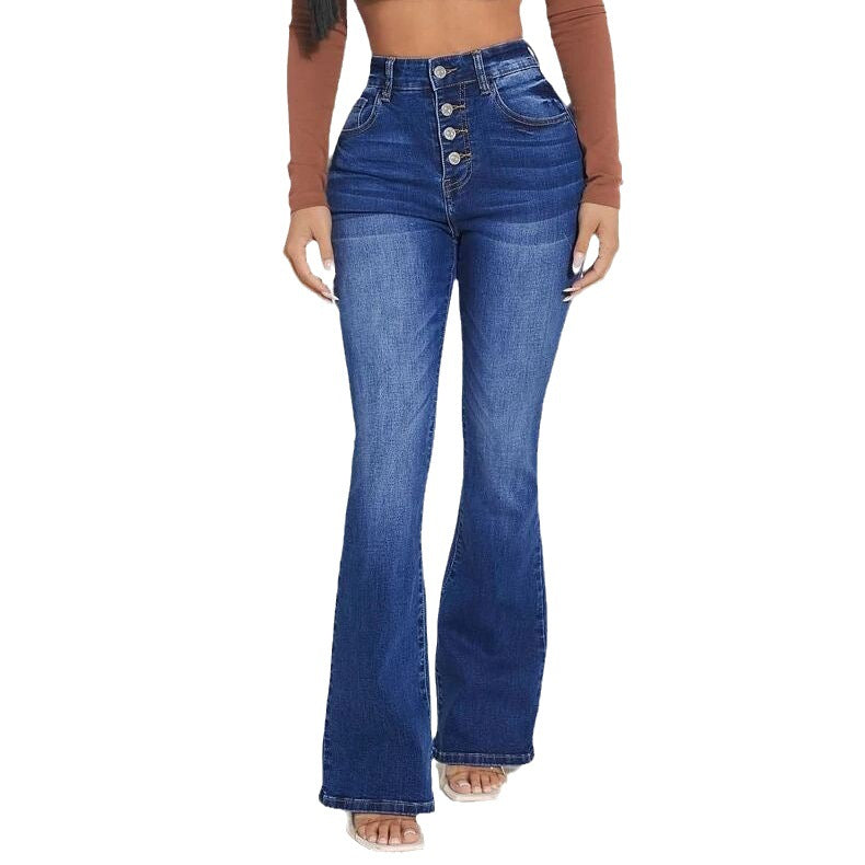 High Waist Stretch Clinch Skinny Jeans photo 2