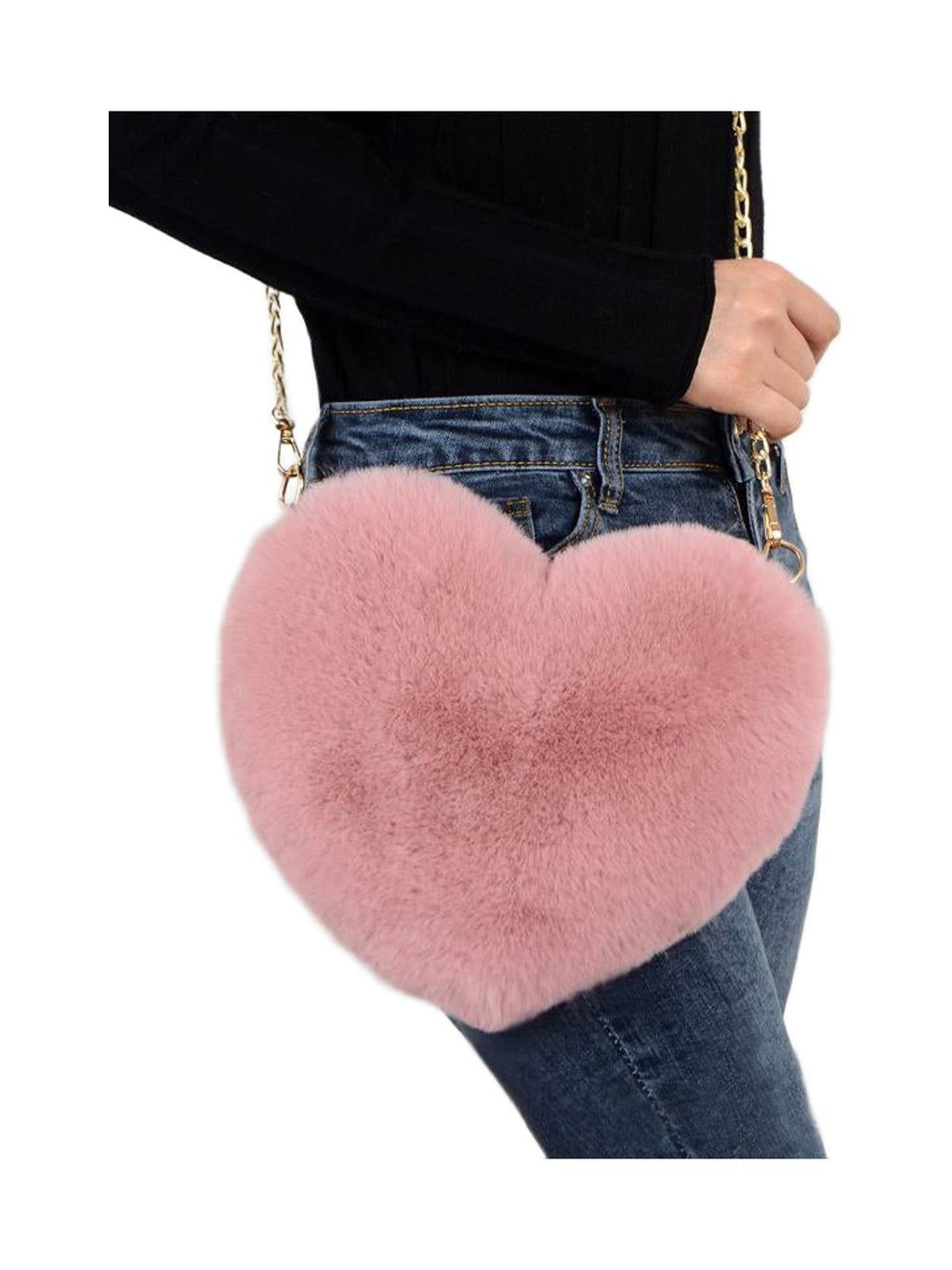 Love Bags Plush Chain Shoulder Valentine's Day Party Bag