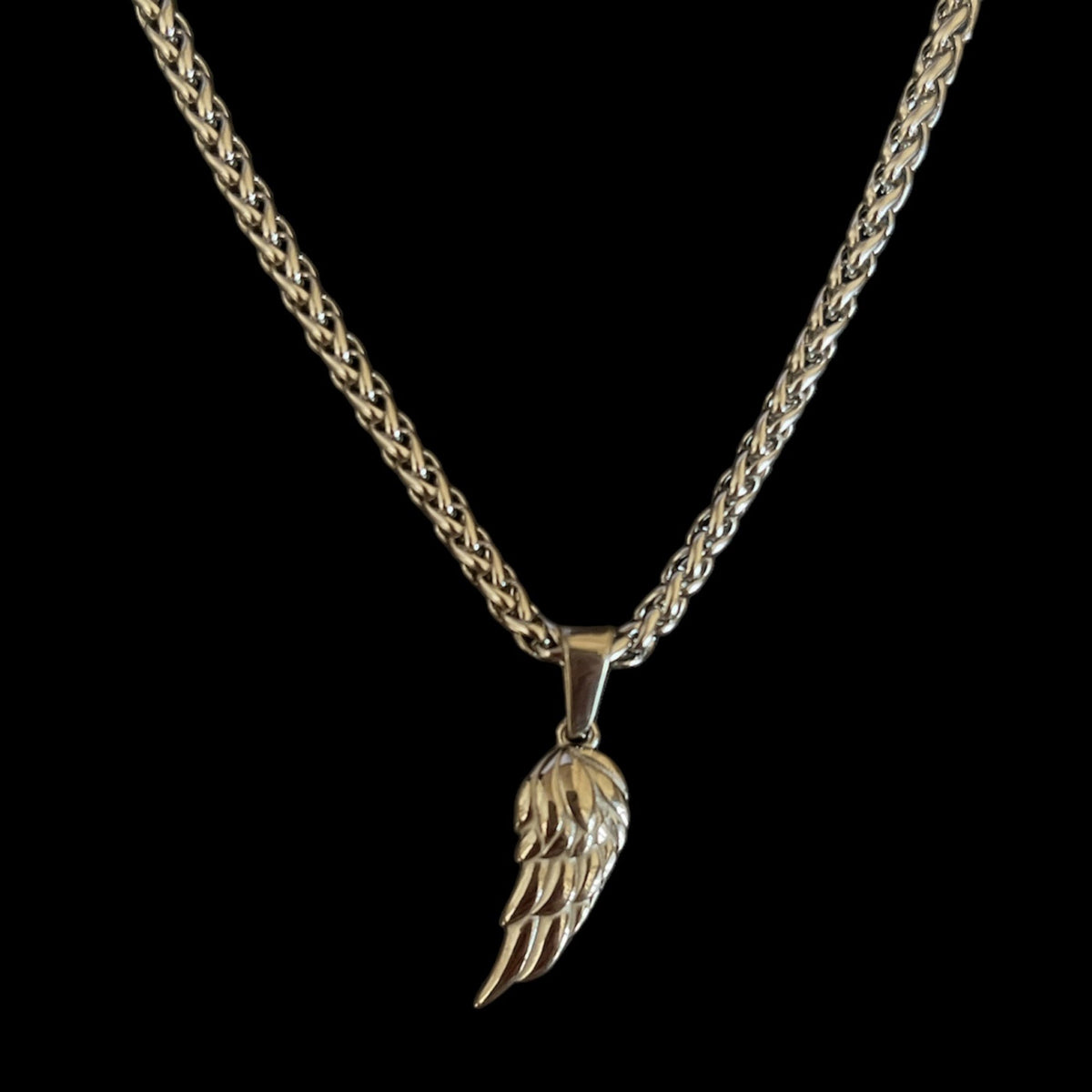 Gold-Tone and Silver-Tone Charm Pendant Necklace