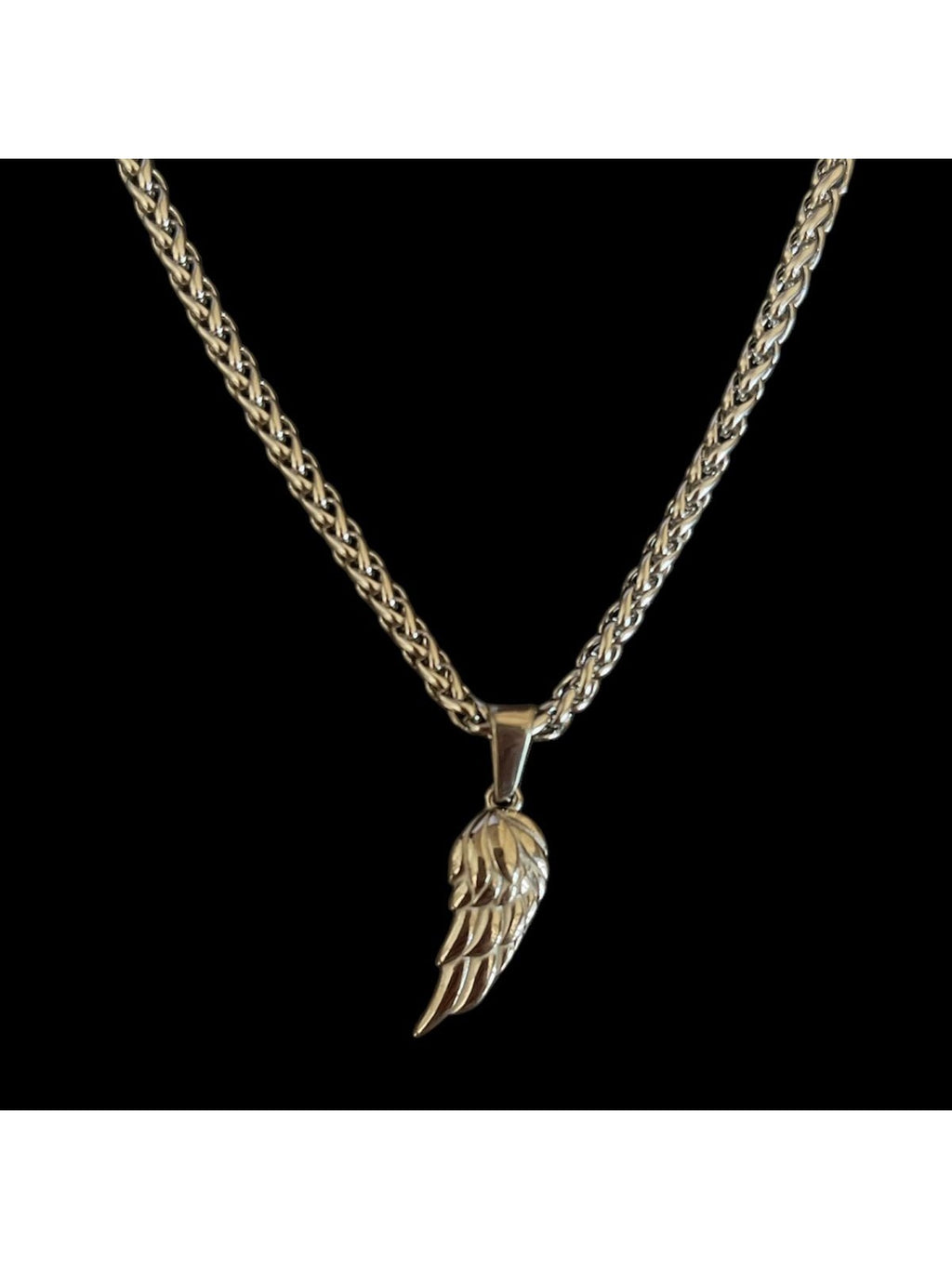 Gold and Silver Charm Pendant Necklace