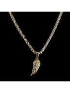 Gold and Silver Charm Pendant Necklace